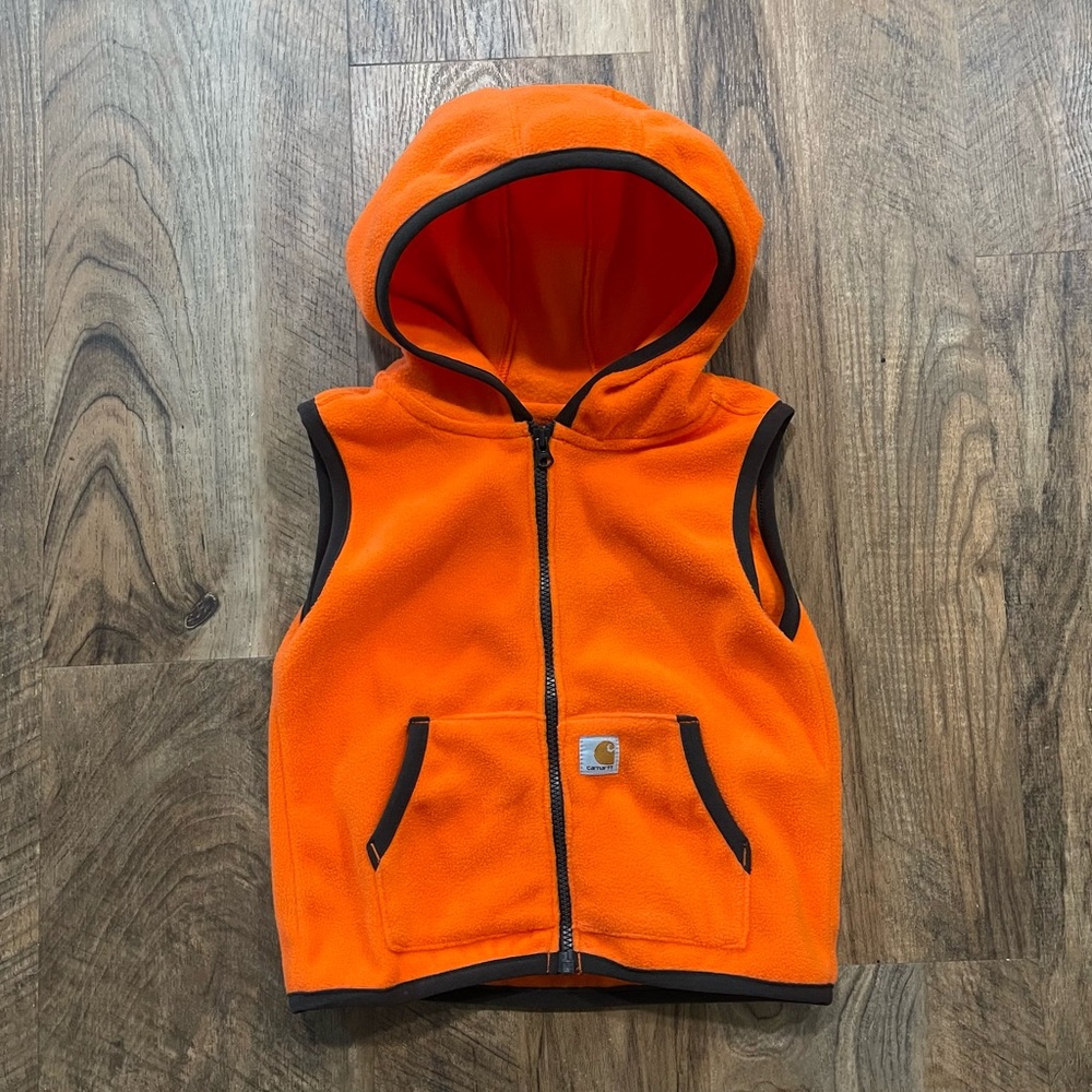 Toddler boys neon vest